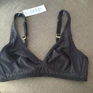 Cuup Modal wireless plunge size XS for A-C cups, in color black